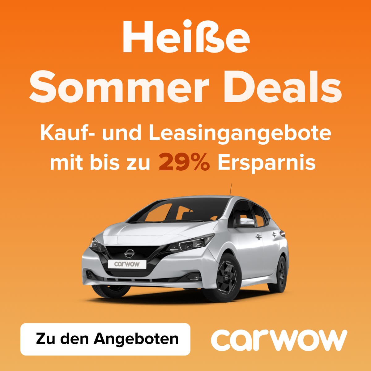 Sommeraktion: Kaufangebote Mit Bis Zu 29% Ersparnis | Carwow.de