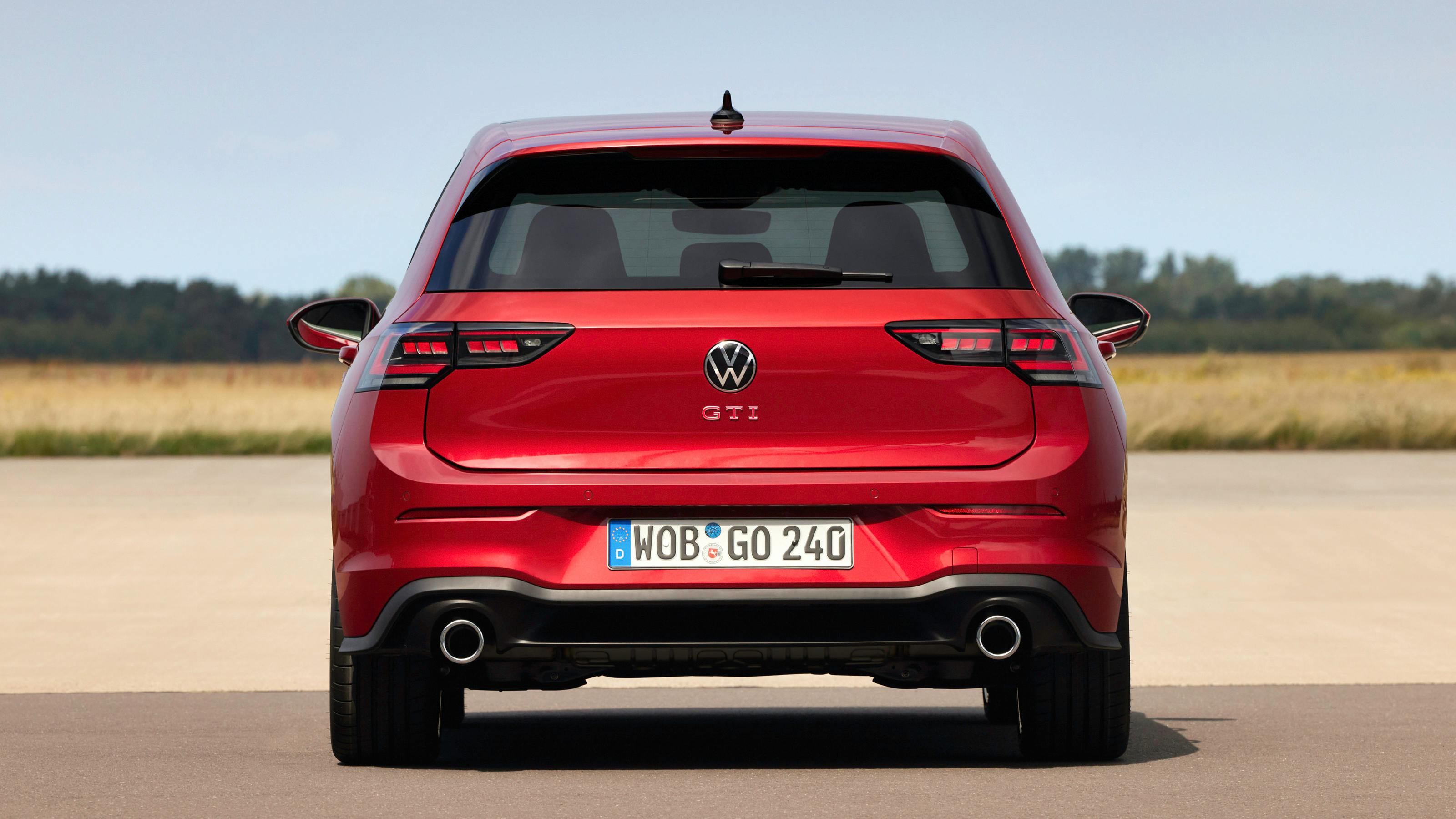 Volkswagen Golf GTI Exterieur Heck stehend